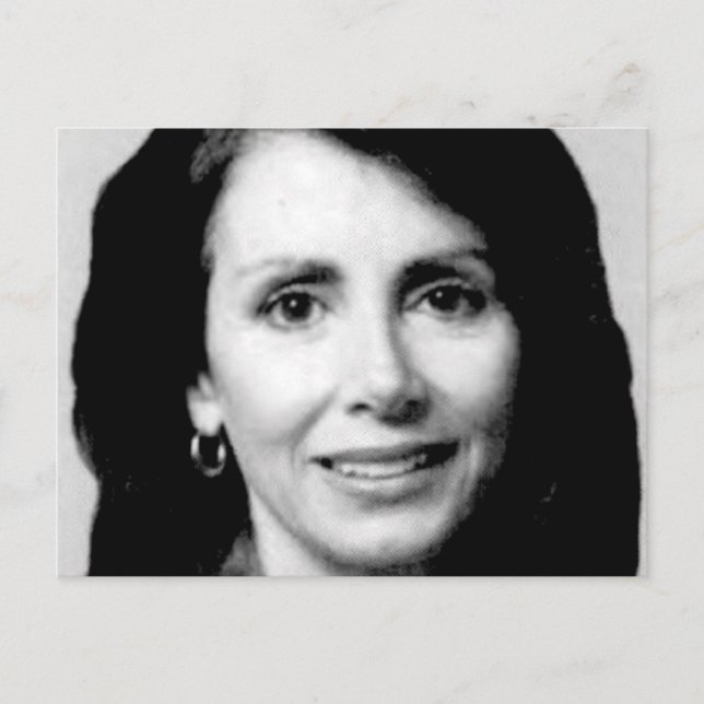 Nancy Pelosi Young Congressional Photo Postcard (Front)