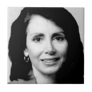 Nancy Pelosi Young Congressional Photo Tile