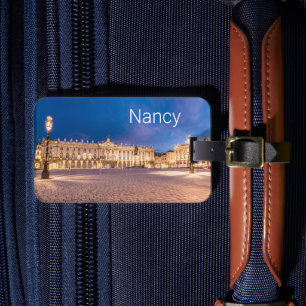 Nancy Place Stanislas Grand Est France Sunset Luggage Tag
