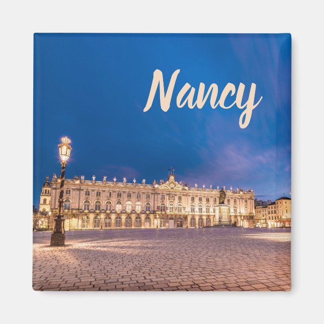 Nancy Place Stanislas Grand Est France Sunset Magnet (Front)