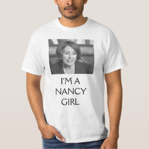 nancy_portrait_crop, I'M A NANCY GIRL T-Shirt
