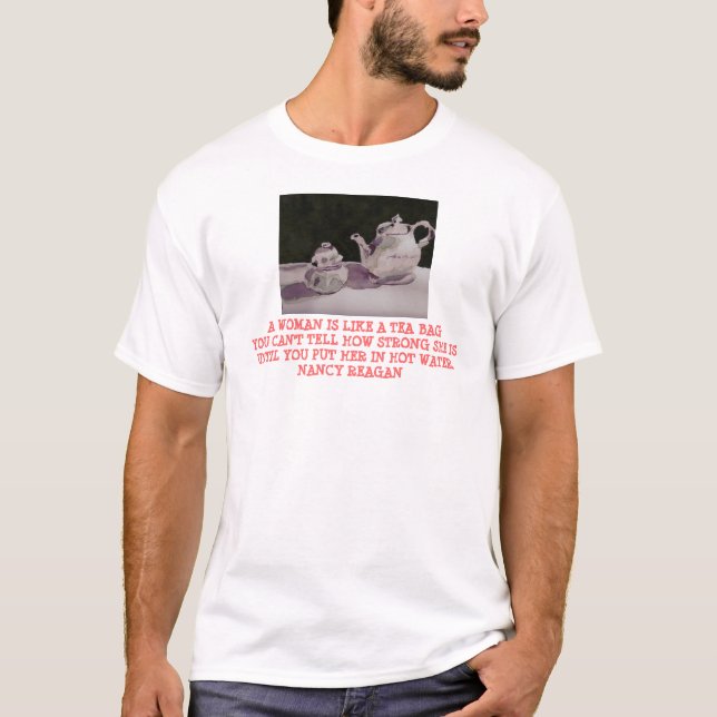NANCY REAGAN QUOTE - SHIRT (Front)