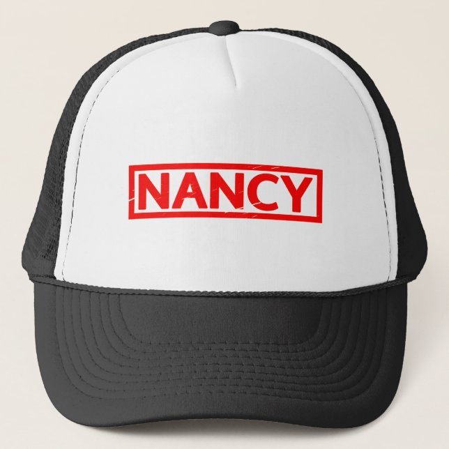 Nancy Stamp Trucker Hat (Front)