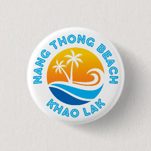 NANG THONG BEACH-KHAO LAK 3 CM ROUND BADGE