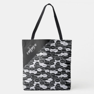 Nani Explosion Seamless Pattern Tote Bag