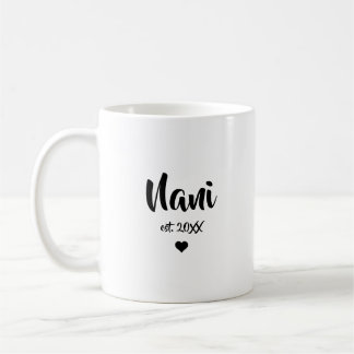 Nani Grandma Pregnancy Announcement Gift Coffee Mug