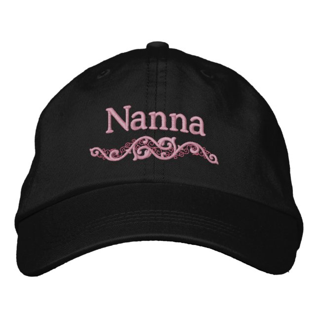 Nanna Custom Embroidered Hat (Front)