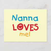 Nanna Loves Me T-shirts and Gifts