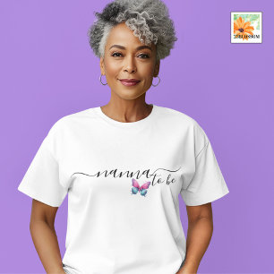 nanna to be Gender reveal party matching T-Shirt