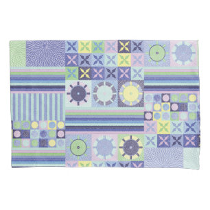 Nanna's Pretty Faux Knit Crochet Blanket Pattern Pillowcase