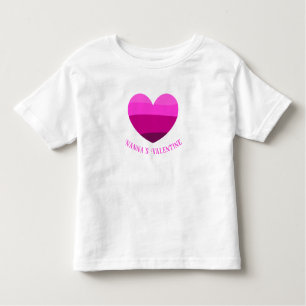 Nanna's Valentine Toddler T-Shirt