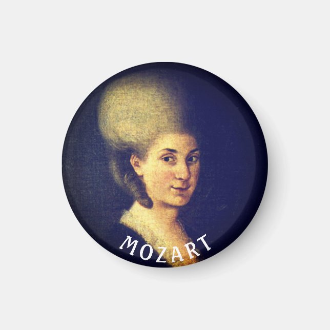 Nannerl Mozart Magnet (Front)
