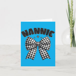 Nannie Pit Crew Family Racing Birthday Race Car Card