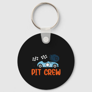 Nannie T Crew Race Car Family Matching Birthday Key Ring