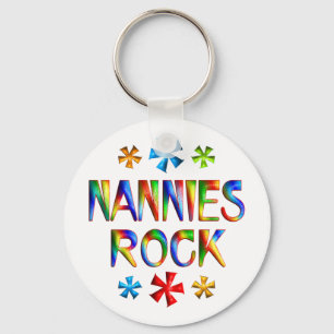 NANNIES ROCK KEY RING