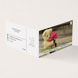 NANNOOS FOLDED BUSINESS CARD