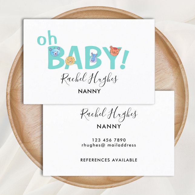 Nanny Business Card (Creator Uploaded)