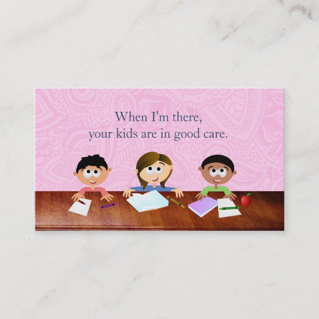Nanny Business Cards (Front)