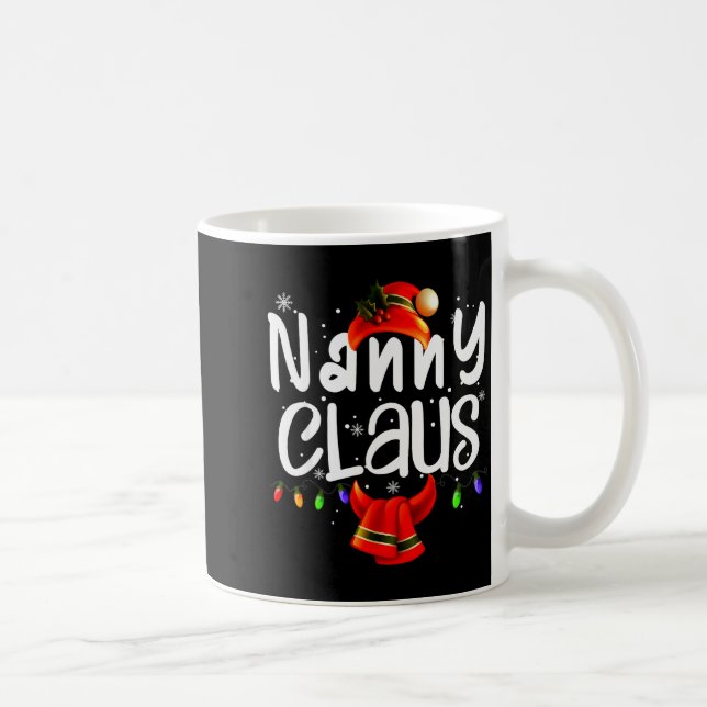 Nanny Claus Matching Christmas Costume  Coffee Mug (Right)