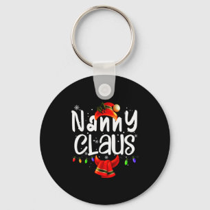 Nanny Claus Matching Christmas Costume Key Ring