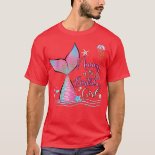Nanny Of The Birthday Girl Mermaid Magical Family T-Shirt