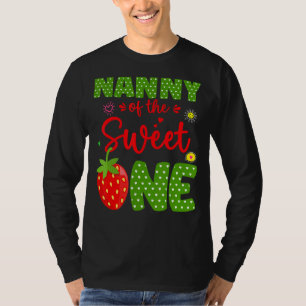 Nanny Of The Birthday One Strawberry 1st Fruit  Bd T-Shirt