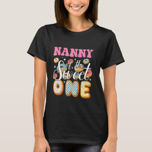 Nanny Of The Sweet One First Birthday Doughnut Par T-Shirt