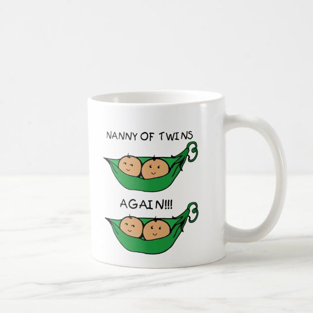 Nanny of Twins Again Pod Coffee Mug (Right)