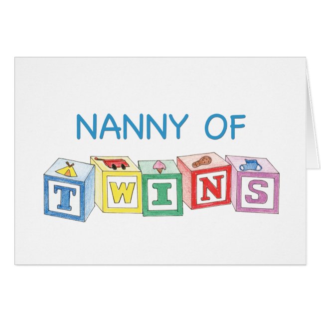 Nanny of Twins Blocks (Front Horizontal)