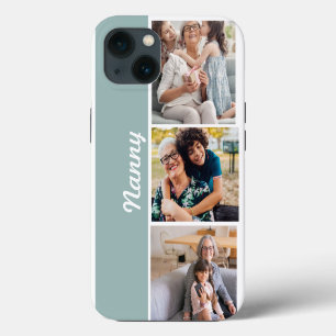 Nanny Script Grandma Photo Collage I Phone Case