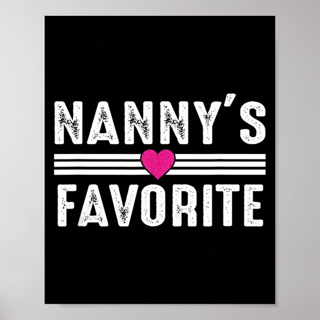 Nanny's Favorite  Poster (Front)