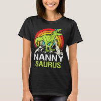 Nannysaurus Dinosaur T Rex Nanny Saurus Grandma 