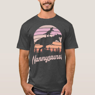 Nannysaurus TRex Dinosaur T-Shirt