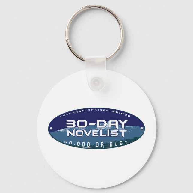 NaNo Colorado Springs Keychain (Front)