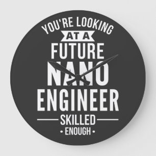NANO engineer gift Large Clock
