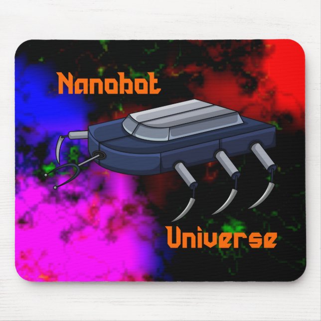 Nanobot Universe Mouse Pad (Front)