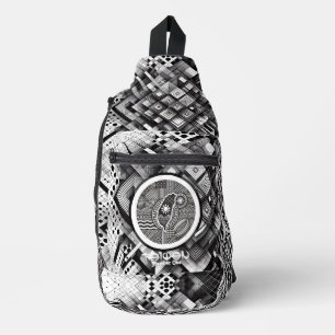 Nanometer Plaid Geometric Country Taiwan Monogram Sling Bag