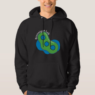Nanoparticle Design (Dark Background) Hoodie