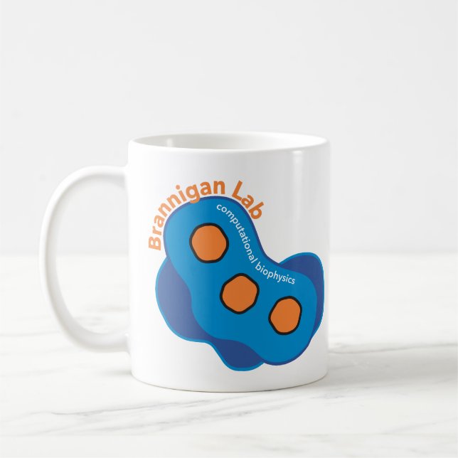 Nanoparticle Design (Versatile Background) Coffee Mug (Left)