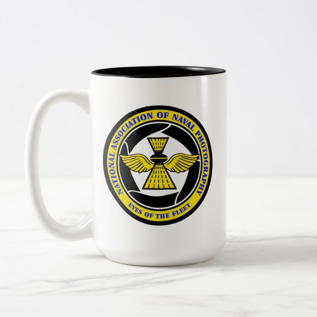 NANP Two-Tone Mug, 15 oz Coffee Mug (Left)
