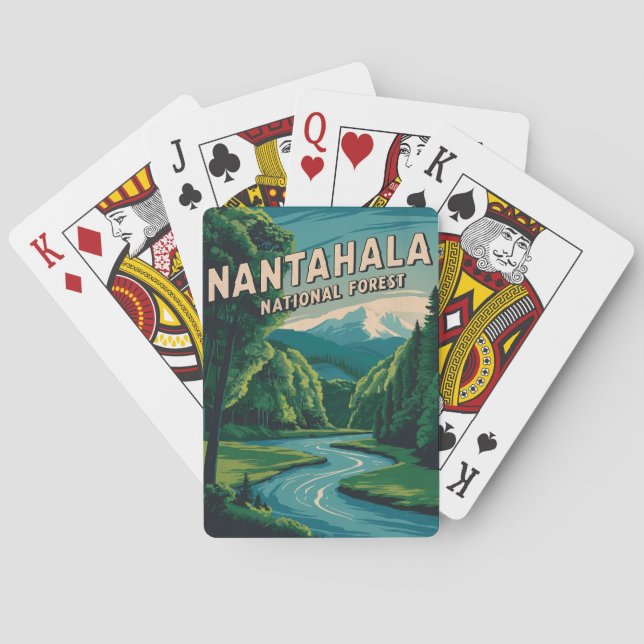 Nantahala National Forest Playing Cards (Back)