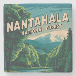 Nantahala National Forest Stone Coaster