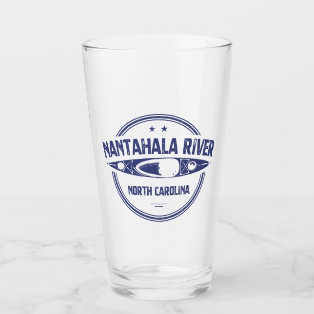 Nantahala River, North Carolina Glass (Front)