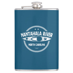 Nantahala River, North Carolina Hip Flask