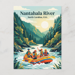 Nantahala River, North Carolina, USA Postcard