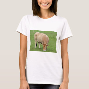 Nantaise cow in a field T-Shirt