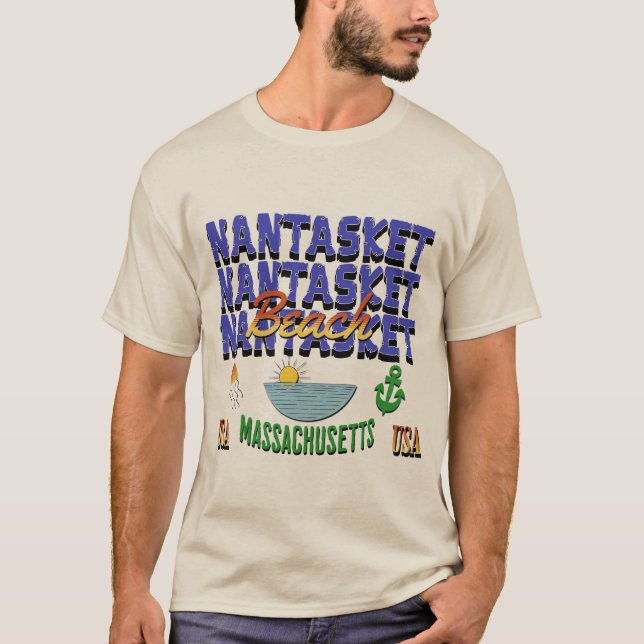 Nantasket Beach, Hull, Massachusetts T-Shirt (Front)