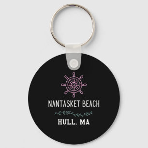 Nantasket Beach Trendy Hull Machusetts Vacation Tr Key Ring
