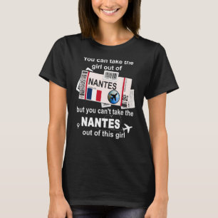Nantes Boarding Pass Nantes Girl Nantes T-Shirt
