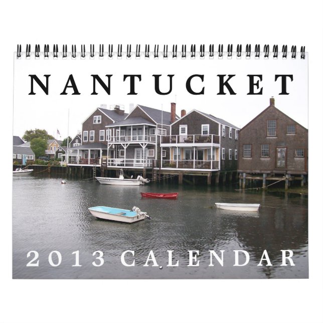 Nantucket 2013 Calendar (Cover)